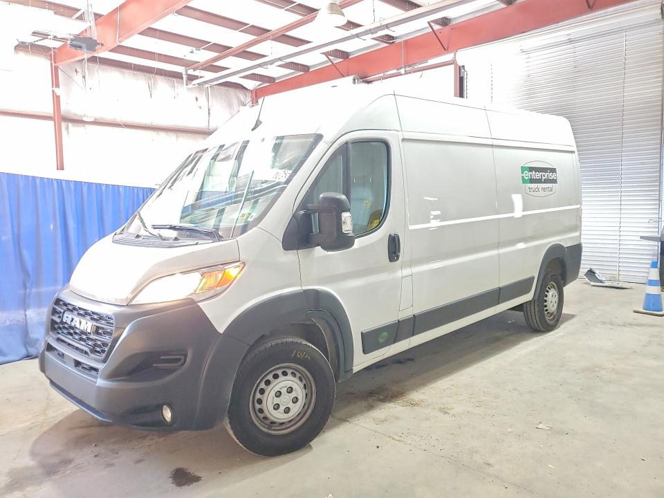 2025 Ram Promaster 2500 VIN 3C6LRVDGXSE506492 COPART salvage auction — SIDE, Wv - Certificate Of Title (P), sold $17,300 on 2026-07-22 (photo 1)