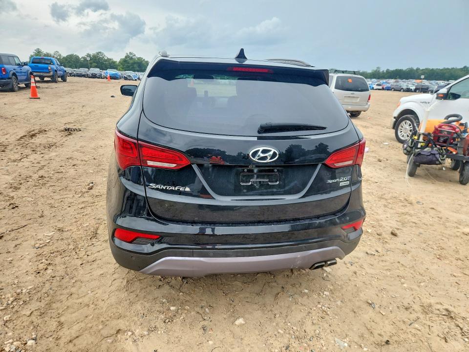 2017 Hyundai Santa fe VIN 5XYZW4LA4HG385229 COPART salvage auction — FRONT END, Fl - Cert Of Title Slvg Rebuildable, sold $3,800 on 2026-07-10 (photo 6)