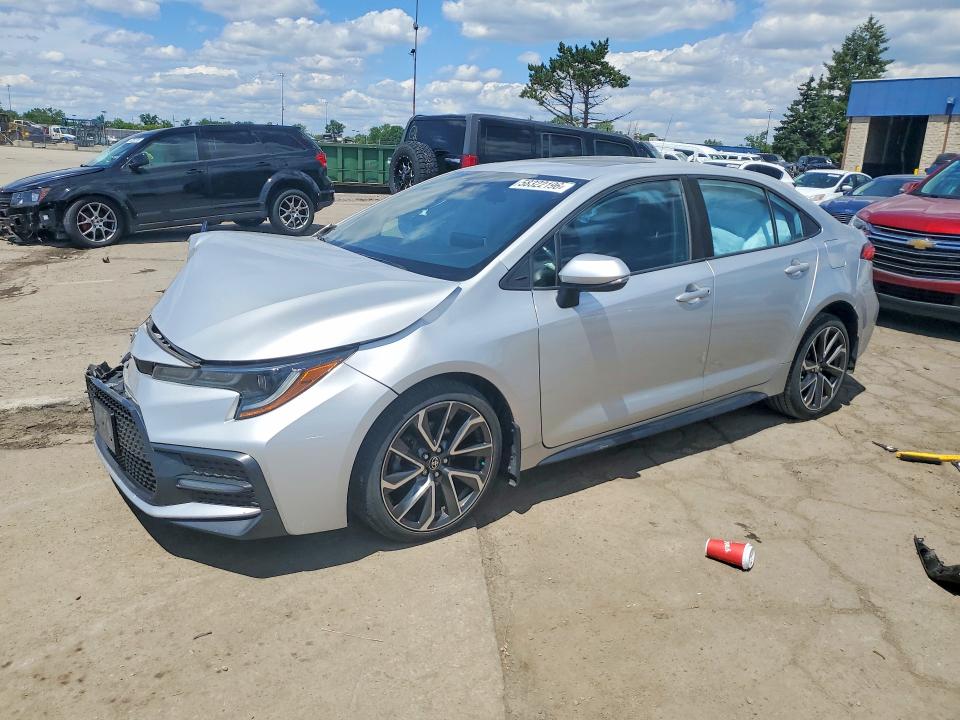 2020 Toyota VIN 5YFB4RBE2LP013286 COPART salvage auction — FRONT END, On - Permit Salvage, sold $1,350 on 2026-07-10 (photo 1)