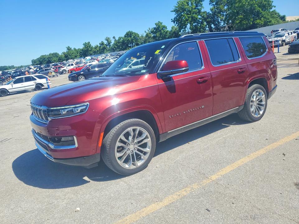 2022 Jeep Grand wagoneer VIN 1C4SJVFJXNS153399 — COPART salvage auction photo