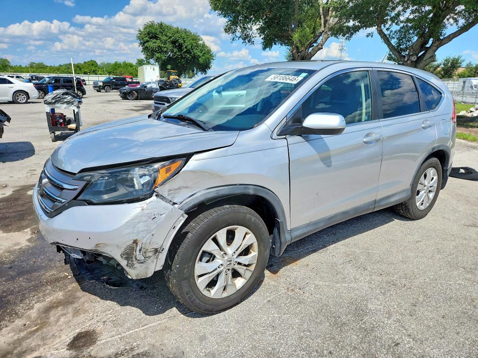 2012 Honda VIN 3CZRM3H53CG700389 COPART salvage auction — FRONT END, Fl - Cert Of Title Slvg Rebuildable, sold $2,700 on 2026-07-02 (photo 1)