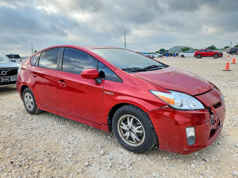 2011 Toyota Prius VIN JTDKN3DUXB1391681 COPART salvage auction — FRONT END, Tx - Salvage Vehicle Title, sold $900 on 2026-07-02 (photo 4)