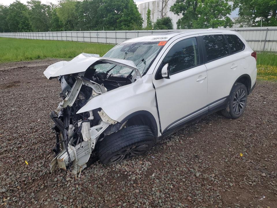 2020 Mitsubishi Outlander VIN JA4AZ3A31LZ003228 COPART salvage auction — FRONT END, Ny - Mv-907A Salvage Certificate, sold $250 on 2026-07-13 (photo 1)