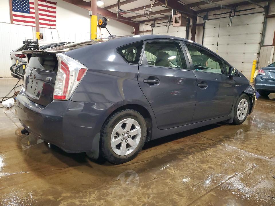2012 Toyota Prius VIN JTDKN3DU2C1575689 COPART salvage auction — FRONT END, Pa - Certificate Of Salvage, sold $1,300 on 2026-07-10 (photo 3)