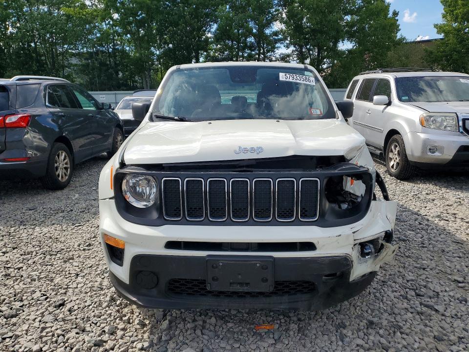 2021 Jeep VIN ZACNJDAB0MPM54577 COPART salvage auction — FRONT END, Ma - Cert Of Title-Salvage, sold $2,700 on 2026-07-06 (photo 5)