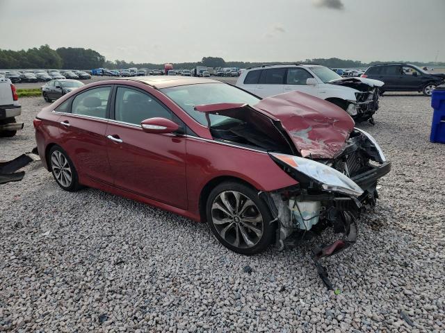 2014 Hyundai Sonata VIN 5NPEC4AB9EH873485 COPART salvage auction — FRONT END, Nc - Salvage Certificate Of Title, sold $250 on 2026-07-28 (photo 4)