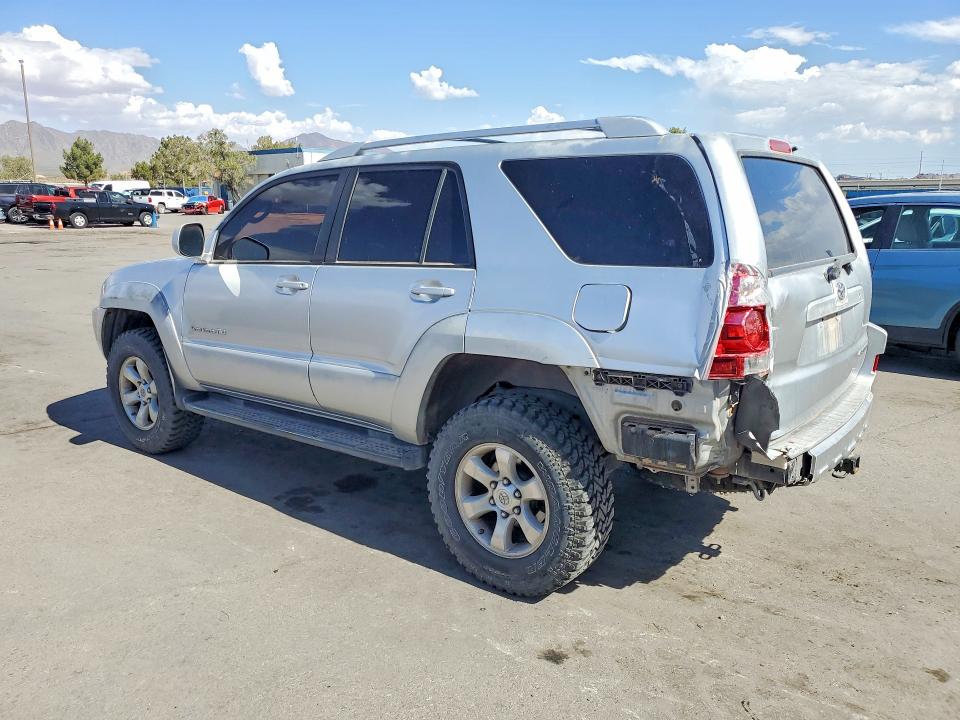 2005 Toyota 4runner VIN JTEBU14R758035120 COPART salvage auction — REAR END, Nm - Cert Of Title-Salvage, sold $4,450 on 2026-07-06 (photo 2)