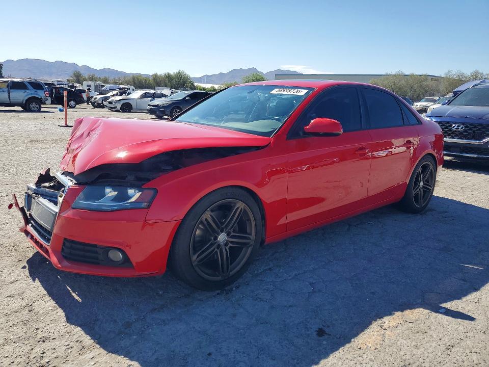 2012 Audi A4 VIN WAUBFAFL6CN004329 COPART salvage auction — FRONT END, Nv - Salvage Title, sold $125 on 2026-07-28 (photo 1)