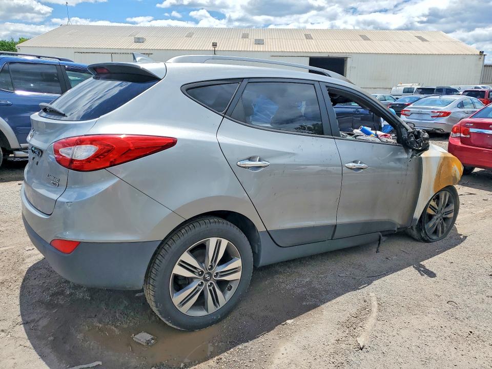 2014 Hyundai Tucson VIN KM8JUCAG7EU832534 COPART salvage auction — BURN, Pa - Certificate Of Salvage, sold $325 on 2026-08-01 (photo 3)