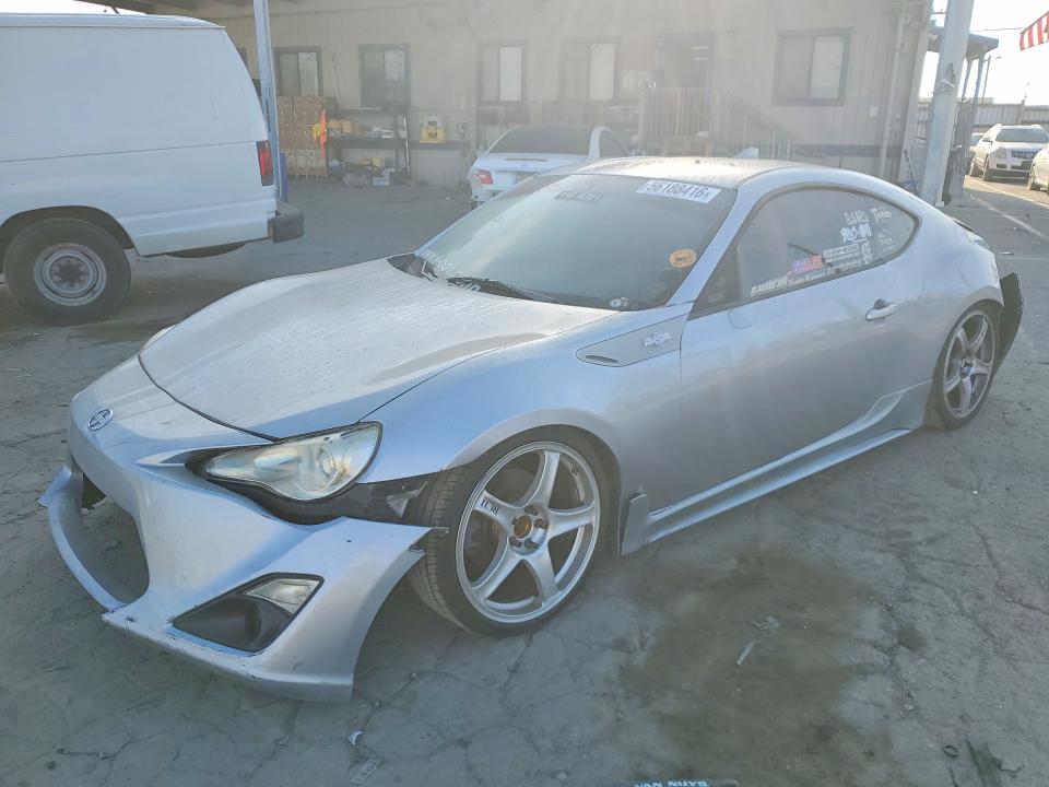 2015 Scion Fr-s VIN JF1ZNAA12F9702711 COPART salvage auction — REAR END, Ca - Salvage Certificate, sold $2,300 on 2026-07-06 (photo 1)