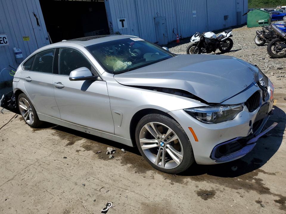 2018 BMW VIN WBA4J3C5XJBG95181 COPART salvage auction — REAR END, Nj - Cert Of Title-Salvage, sold $2,600 on 2026-07-08 (photo 4)