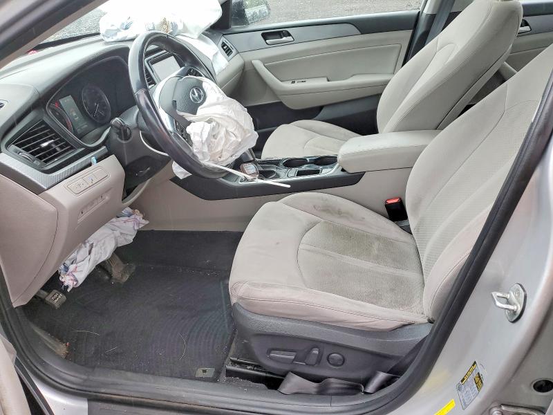 2018 Hyundai Sonata VIN 5NPE34AF4JH659338 COPART salvage auction — FRONT END, CT - CERT OF TITLE-SALVAGE, sold $1,100 on 2026-07-02 (photo 7)