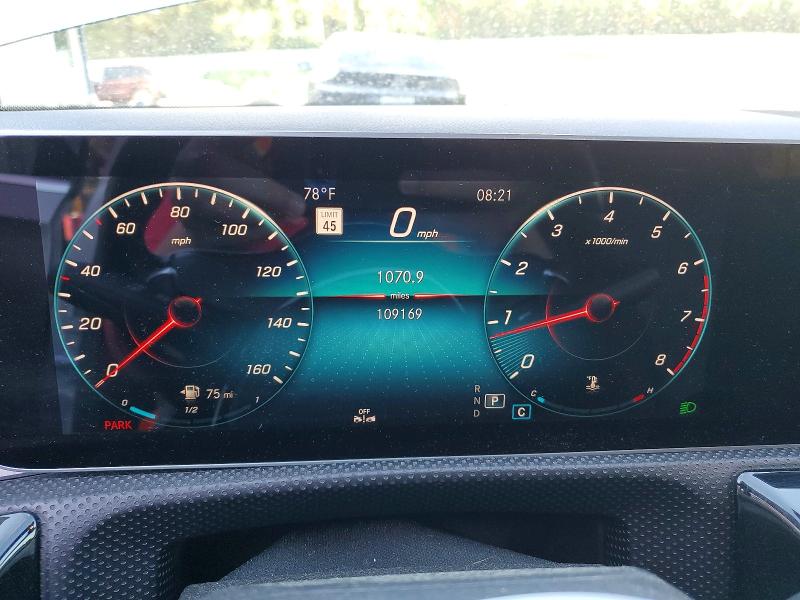 2019 Mercedes-benz A-klasse VIN WDD3G4FB6KW005198 COPART salvage auction — UNDERCARRIAGE, Nc - Salvage Certificate Of Title, sold $575 on 2026-07-30 (photo 9)