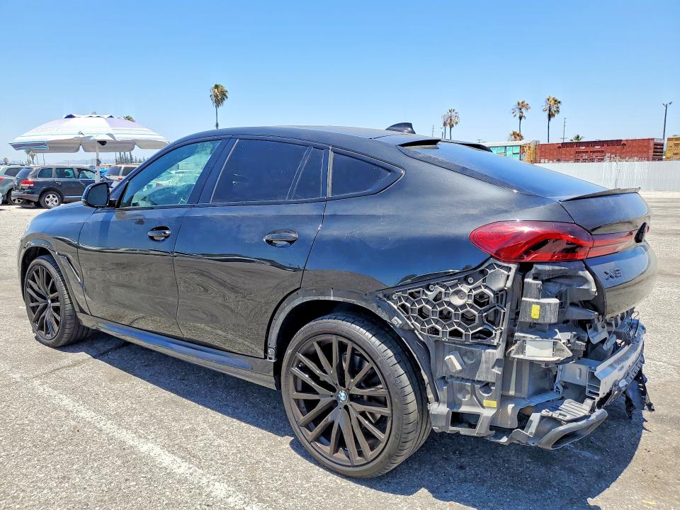2022 BMW X6 VIN 5UXCY6C0XN9L15796 COPART salvage auction — REAR END, Ca - Salvage Certificate, sold $38,750 on 2026-09-01 (photo 2)