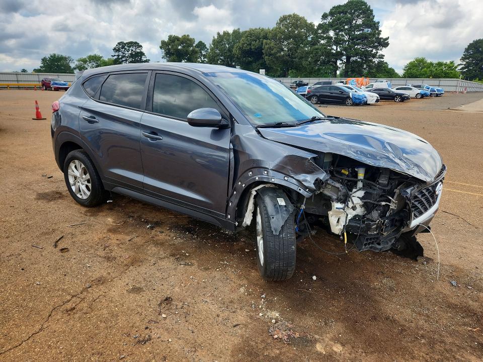 2019 Hyundai Tucson VIN KM8J2CA40KU927377 COPART salvage auction — FRONT END, Tx - Salvage Vehicle Title, sold $2,250 on 2026-07-06 (photo 4)