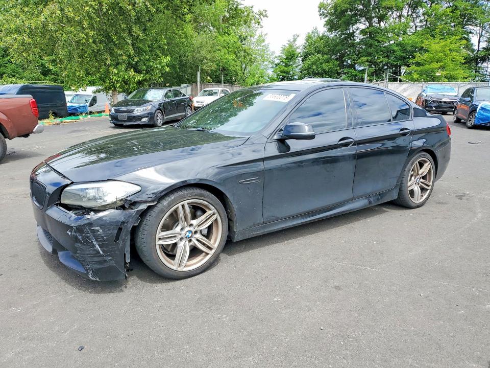 2015 BMW 5er VIN WBA5B1C57FD920638 COPART salvage auction — FRONT END, Or - Salvage Title Certificate, sold $4,500 on 2026-08-05 (photo 1)