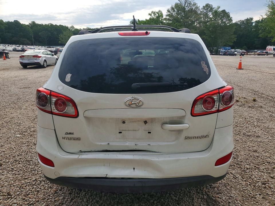 2011 Hyundai Santa fe VIN 5XYZG3AB2BG084002 COPART salvage auction — MINOR DENT/SCRATCHES, Nc - Salvage Certificate Of Title, sold $1,100 on 2026-07-10 (photo 6)