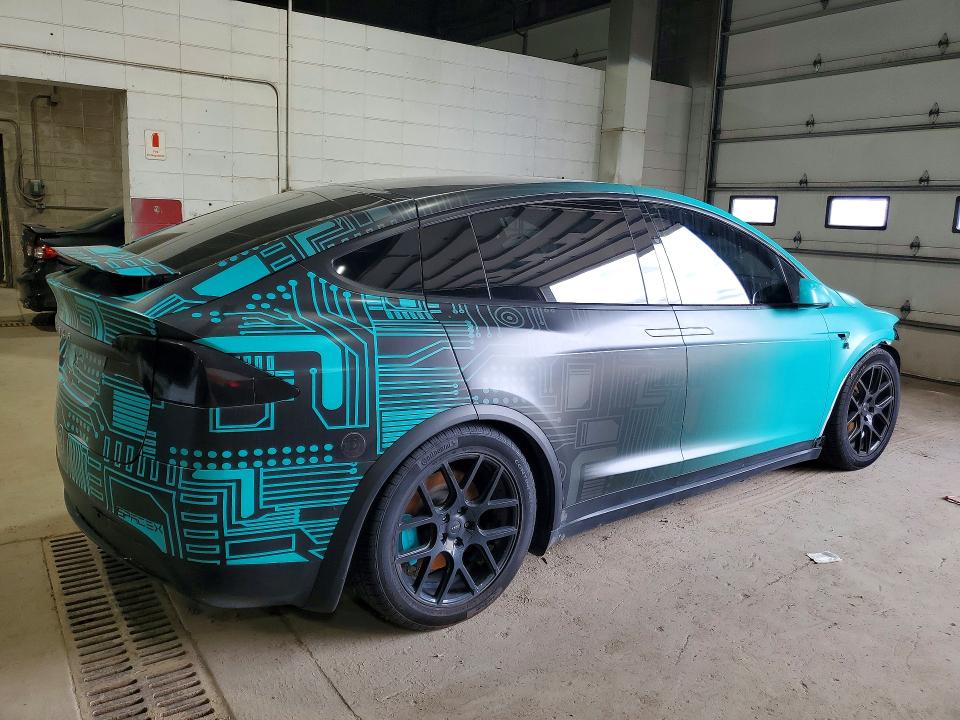 2018 Tesla Model x VIN 5YJXCAE22JF087151 COPART salvage auction — FRONT END, Mn - Cert Of Title-Salvage, sold $7,900 on 2026-07-30 (photo 3)