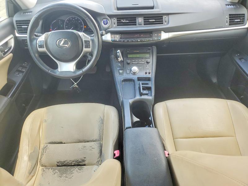 2012 Lexus Ct VIN JTHKD5BH8C2082712 COPART salvage auction — FRONT END, Ga - Cert Of Title-Salvage, sold $3,200 on 2026-07-20 (photo 8)
