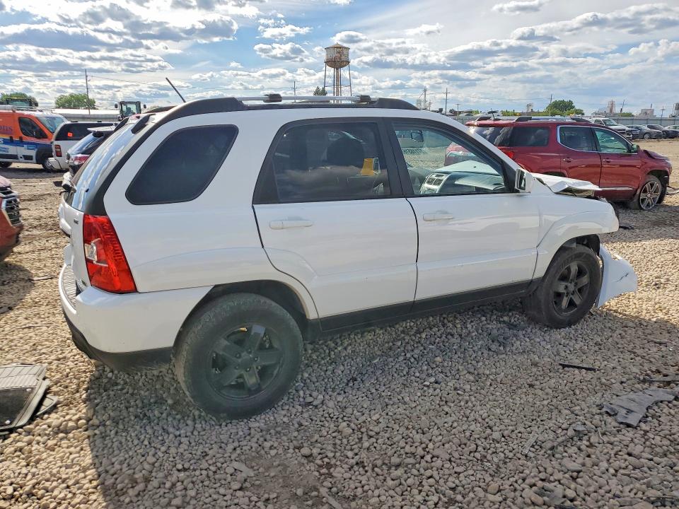 2009 Kia Sportage VIN KNDJF723997556962 COPART salvage auction — FRONT END, Il - Salvage Certificate, sold $475 on 2026-07-22 (photo 3)