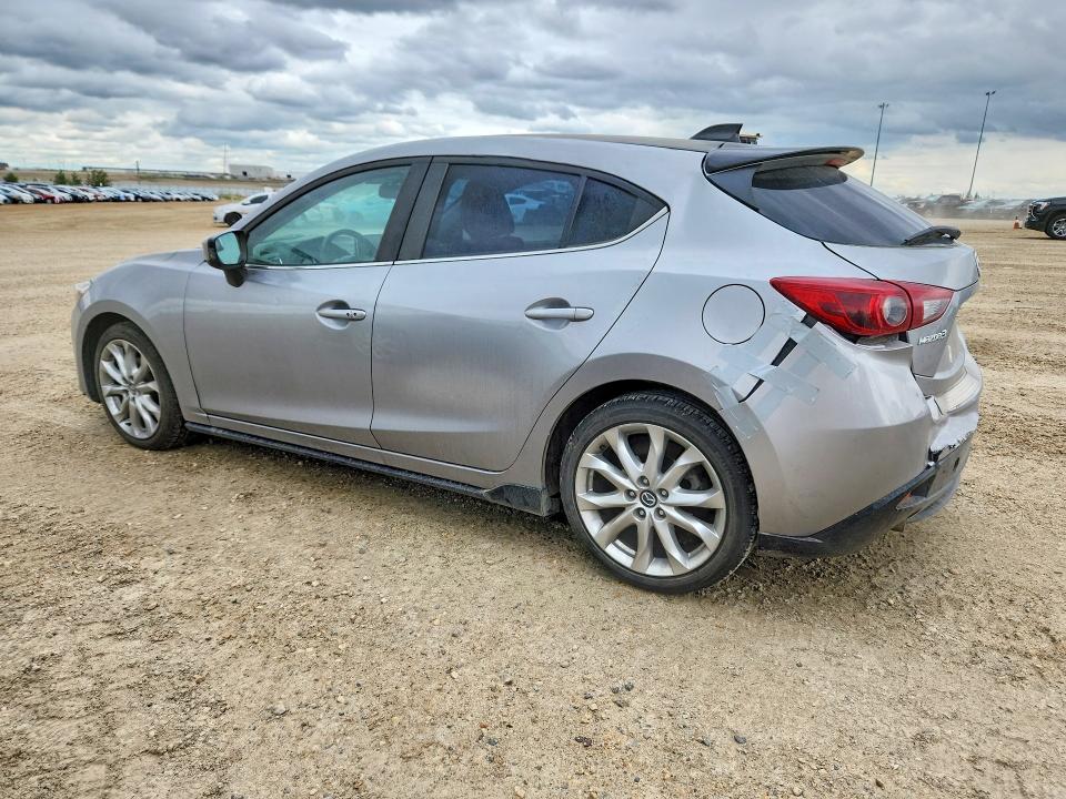 2014 Mazda 3 VIN JM1BM1M35E1184814 COPART salvage auction — REAR END, Salvage Title, sold $3,300 on 2026-07-09 (photo 2)