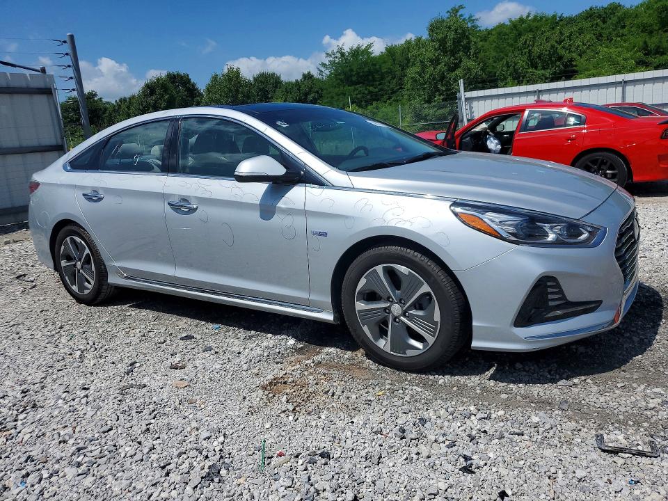 2018 Hyundai Sonata VIN KMHE34L33JA087037 COPART salvage auction — HAIL, Ar - Cert Of Title-Salvage, sold $3,200 on 2026-07-08 (photo 4)
