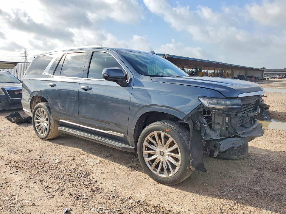 2021 Cadillac VIN 1GYS4BKL4MR393058 COPART salvage auction — FRONT END, Tx - Salvage Vehicle Title, sold $22,600 on 2026-08-14 (photo 4)