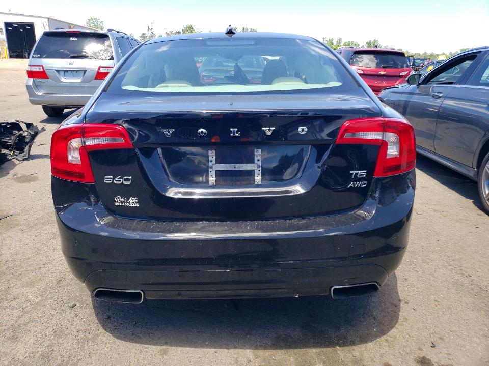 2015 Volvo S60 VIN YV1612TK8F1361179 COPART salvage auction — FRONT END, Ct - Cert Of Title-Salvage, sold $3,150 on 2026-07-07 (photo 6)