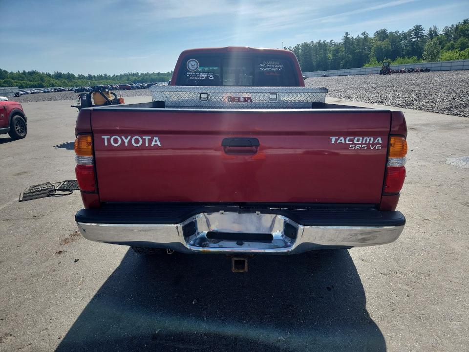 2004 Toyota Tacoma VIN 5TEWN72N24Z346781 COPART salvage auction — FRONT END, Me - Cert Of Title-Salvage Collisio, sold $3,000 on 2026-07-06 (photo 6)