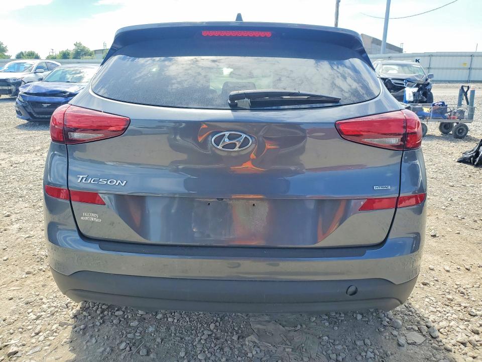 2019 Hyundai Tucson VIN KM8J3CA4XKU020150 COPART salvage auction — FRONT END, Oh - Certificate Of Title, sold $3,100 on 2026-07-09 (photo 6)