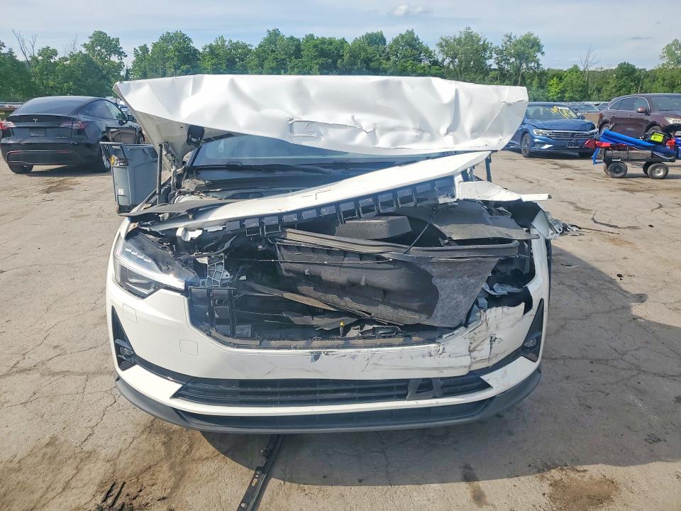 2021 Polestar 2 VIN LPSED3KA0ML019386 COPART salvage auction — FRONT END, Ny - Mv-907A Salvage Certificate, sold $4,900 on 2026-08-06 (photo 5)