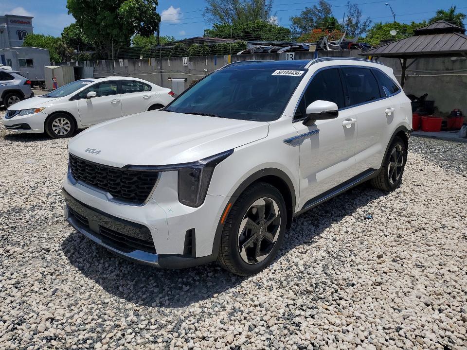 2026 Kia Sorento VIN KNDRH4JG1T5464666 COPART salvage auction — REAR END, Fl - Cert Of Title Slvg Rebuildable, sold $5,500 on 2026-07-21 (photo 1)
