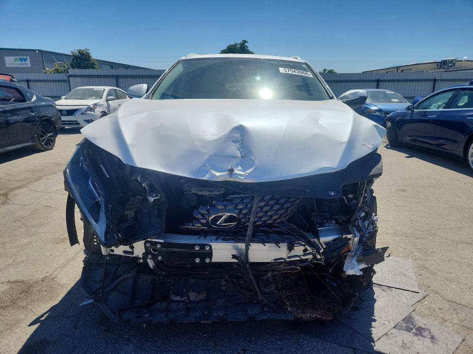 2021 Lexus VIN JTJHZMDAXM2051760 COPART salvage auction — FRONT END, Ca - Salvage Certificate, sold $12,000 on 2026-07-17 (photo 5)