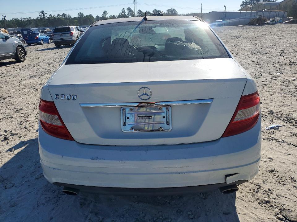 2010 Mercedes-benz C class VIN WDDGF5EB0AR107444 COPART salvage auction — FRONT END, Ga - Certificate Of Title, sold $625 on 2026-07-06 (photo 6)
