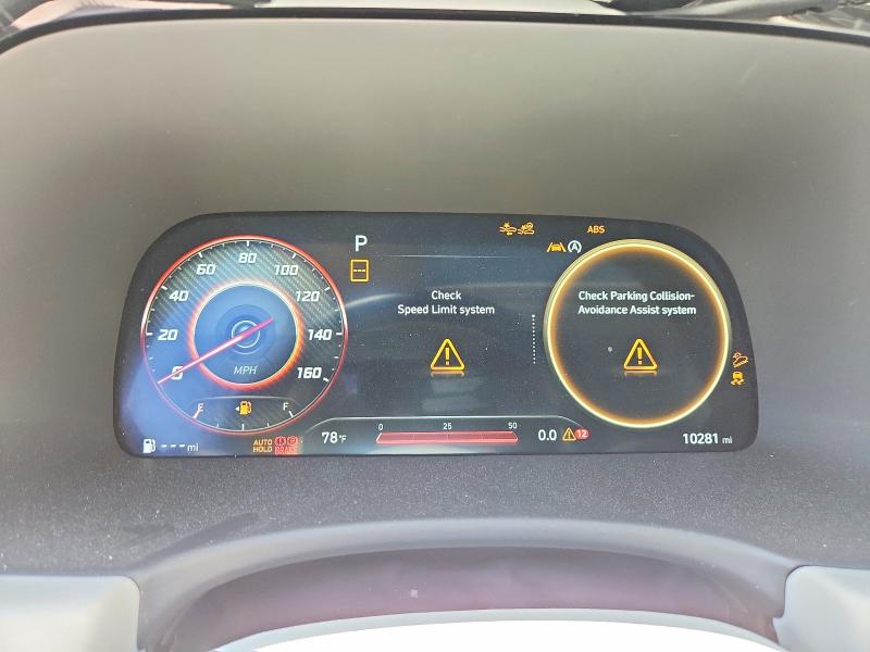 2024 Hyundai VIN KM8R7DGE8RU805810 COPART salvage auction — FRONT END, Ny - Mv-907A Salvage Certificate, sold $16,400 on 2026-07-06 (photo 9)