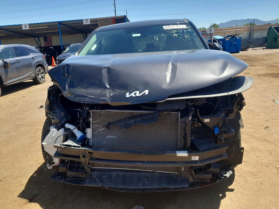 2024 Kia Carnival VIN KNDNB4H39R6434482 COPART salvage auction — FRONT END, Co - Salvage Title, sold $5,800 on 2026-07-29 (photo 5)