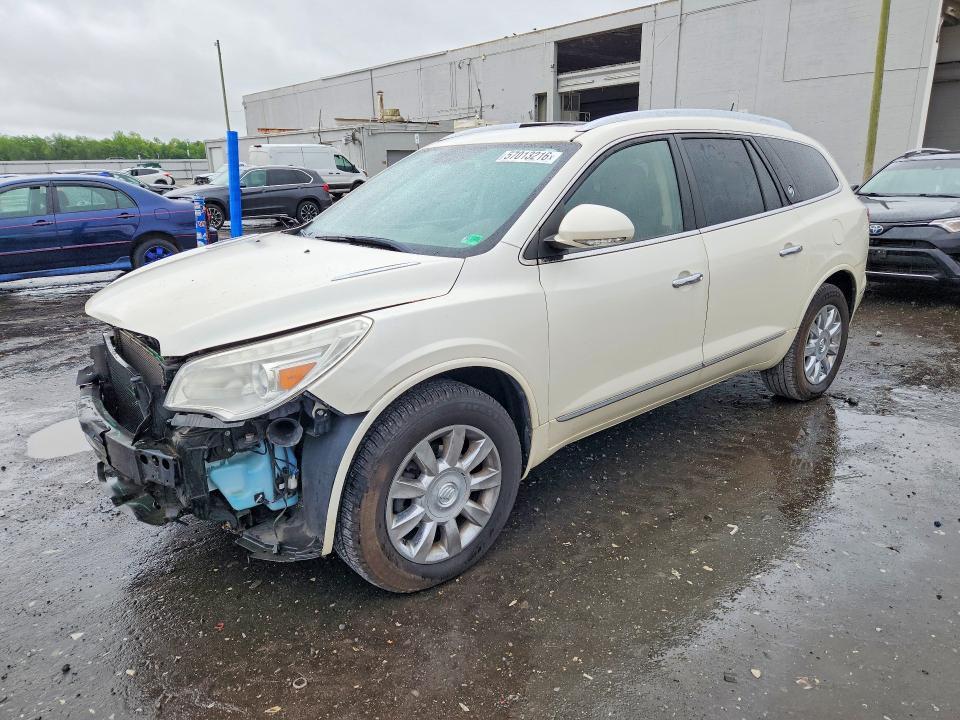 2013 Buick Enclave VIN 5GAKVCKDXDJ256014 COPART salvage auction — FRONT END, Va - Certificate Of Title, sold $1,800 on 2026-07-29 (photo 1)