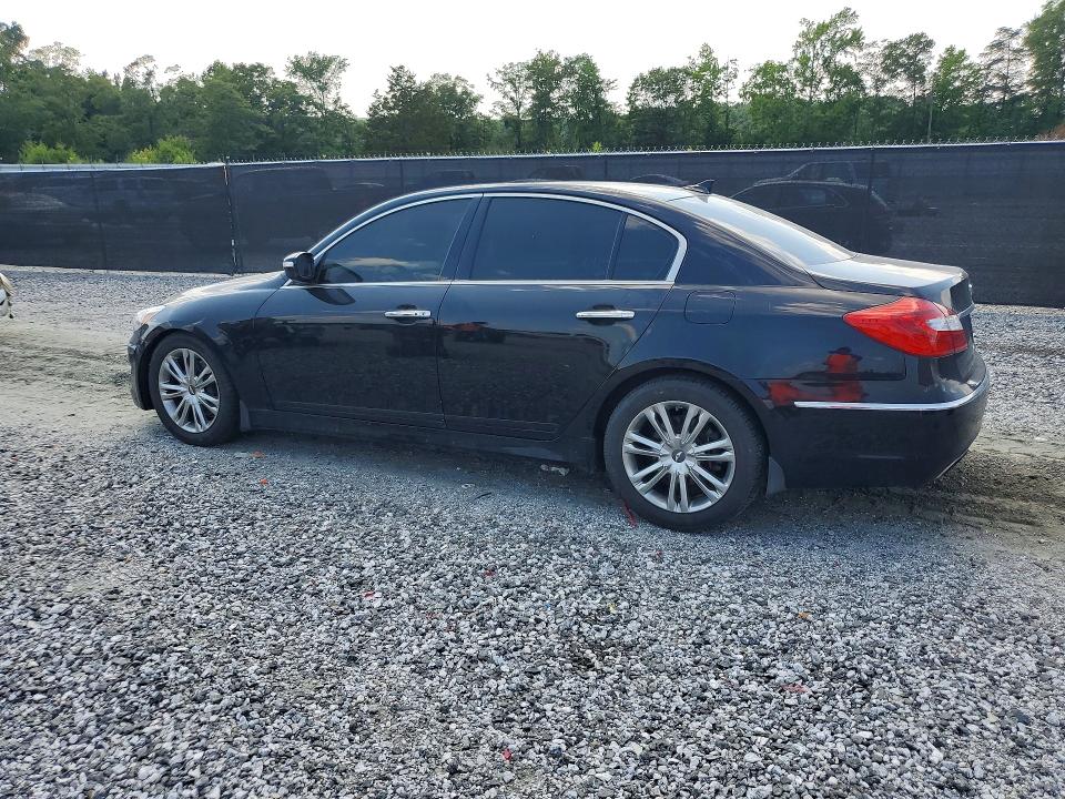 2012 Hyundai Genesis VIN KMHGC4DD2CU184084 COPART salvage auction — UNDERCARRIAGE, Sc - Cert Of Title-Salvage, sold $1,100 on 2026-07-13 (photo 2)