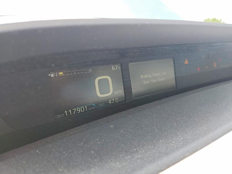 2018 Toyota Prius VIN JTDKBRFU1J3591540 COPART salvage auction — SIDE, Il - Salvage Certificate, sold $2,100 on 2026-07-27 (photo 9)