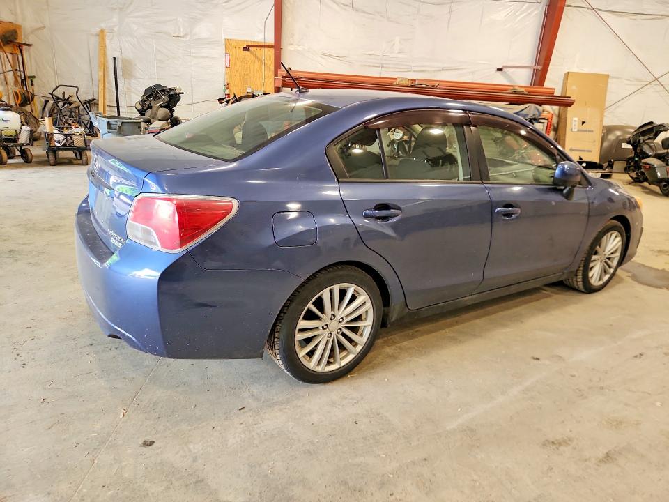 2013 Subaru Impreza VIN JF1GJAD61DH008136 COPART salvage auction — SIDE, Vt - Cert Of Title-Salvage Vehicle, sold $1,400 on 2026-07-20 (photo 3)
