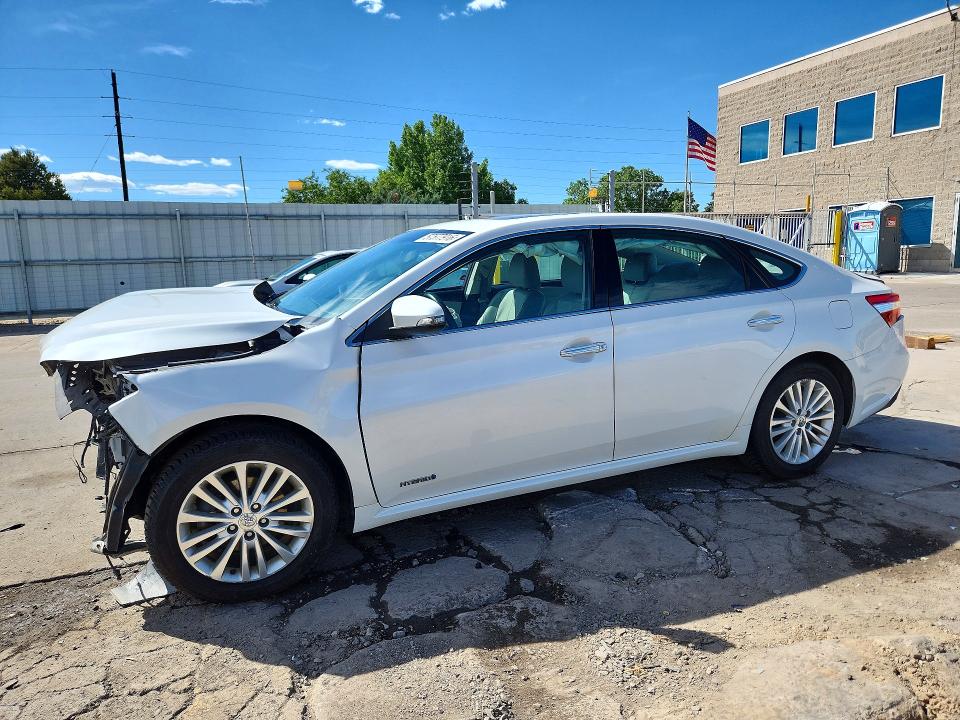 2014 Toyota Avalon VIN 4T1BD1EB3EU020672 COPART salvage auction — FRONT END, IL - SALVAGE CERTIFICATE, sold $1,550 on 2026-08-26 (photo 1)
