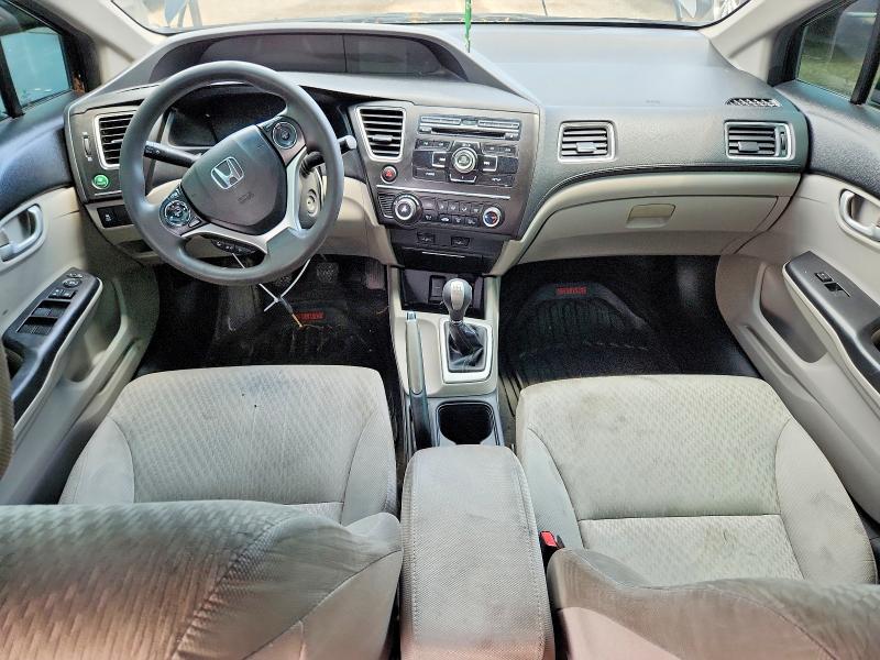 2014 Honda Civic VIN 2HGFB2E48EH002031 COPART salvage auction — FRONT END, ON - PERMIT NO BRAND - UNFIT, sold $975 on 2026-07-02 (photo 8)