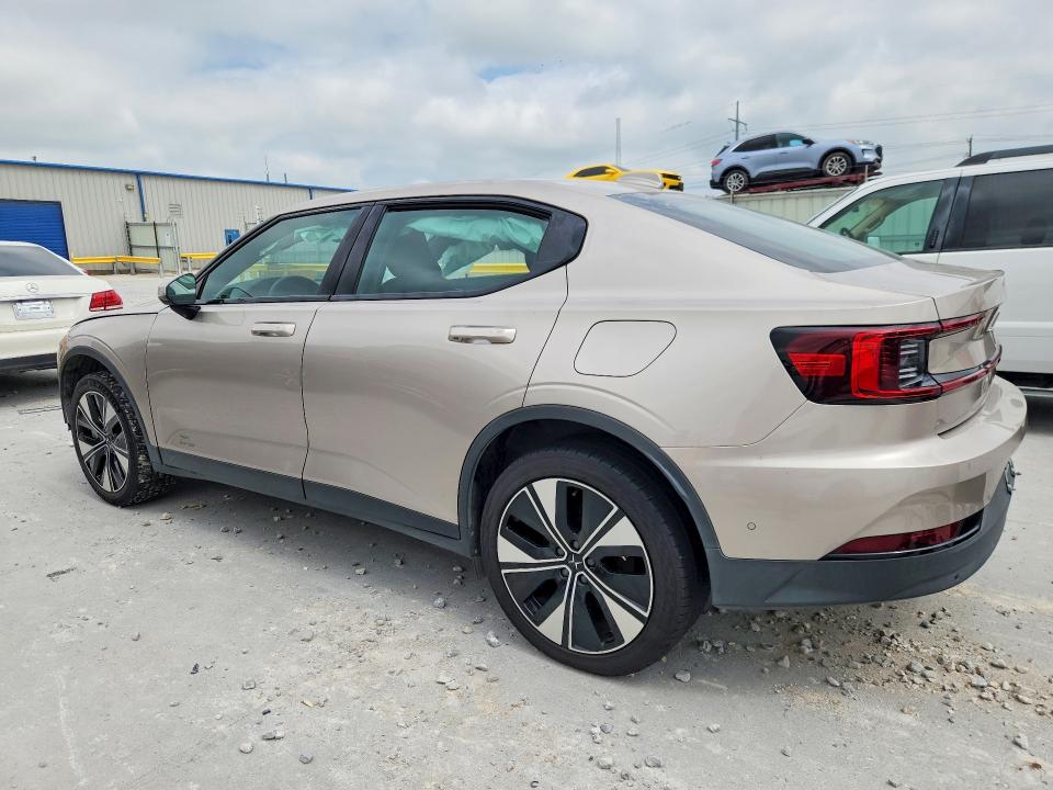 2024 Polestar VIN YSMFE3KA4RL235729 COPART salvage auction — SIDE, Tx - Salvage Vehicle Title, sold $250 on 2026-07-24 (photo 2)