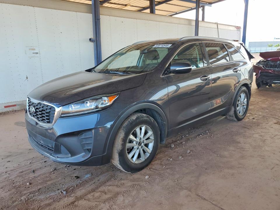 2019 Kia Sorento VIN 5XYPG4A34KG525120 COPART salvage auction — REAR END, Az - Cert Of Title - Salvage, sold $550 on 2026-07-28 (photo 1)