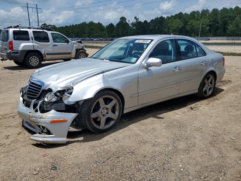 2008 Mercedes-benz E-klasse VIN WDBUF56X68B204835 COPART salvage auction — FRONT END, La - Cert Of Title-Salvage, sold $1,700 on 2026-07-14 (photo 1)