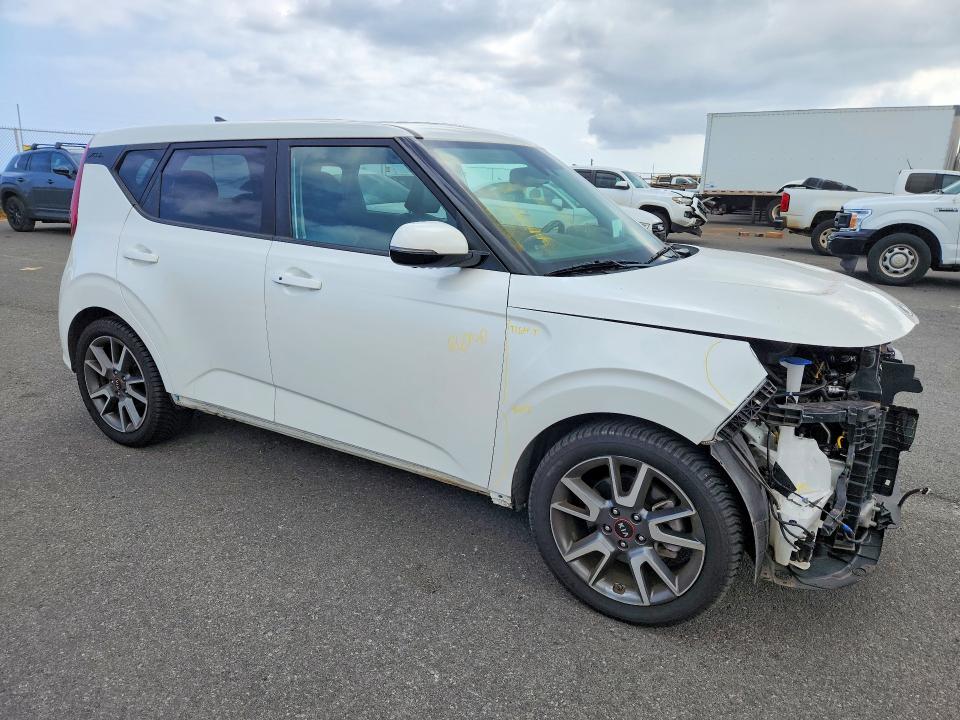 2021 Kia Soul VIN KNDJ53AF0M7787166 COPART salvage auction — FRONT END, Hi - Certificate Of Salvage, sold $2 on 2026-07-27 (photo 4)