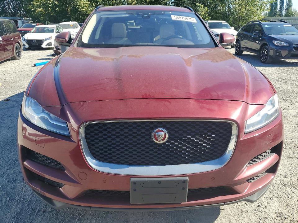 2017 Jaguar F-pace VIN SADCK2BV8HA883609 COPART salvage auction — REAR END, Wa - Bill Of Sale, sold $2,750 on 2026-07-27 (photo 5)