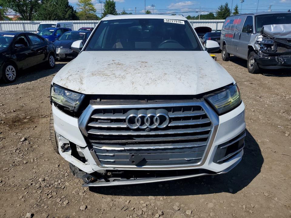 2018 Audi Q7 VIN WA1LAAF71JD028267 COPART salvage auction — FRONT END, Nj - Certificate Of Title, sold $5,600 on 2026-07-13 (photo 5)