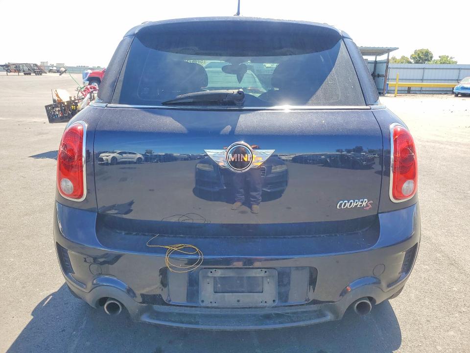 2012 Mini VIN WMWZC5C57CWL56723 COPART salvage auction — WATER/FLOOD, Ca - Salvage Certificate, sold $450 on 2026-08-03 (photo 6)