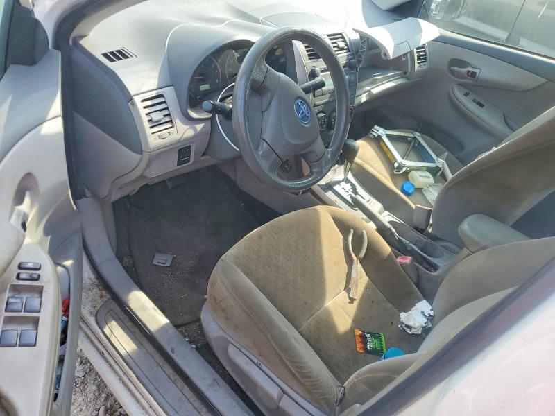 2009 Toyota Corolla VIN JTDBL40E09J015074 COPART salvage auction — REAR END, Oh - Certificate Of Title, sold $950 on 2026-07-21 (photo 8)